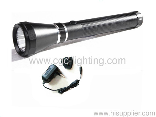 high power aluminum rechargeable flashlight