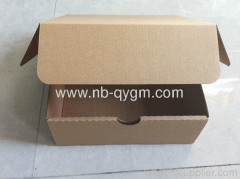 Brown Corrugated Square Die-cutting Mailer Boxes