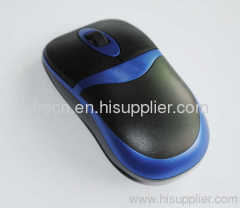 Blue color wired optical computer mini mouse
