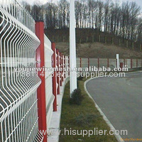 Highway bridge fence/ wire mesh fence