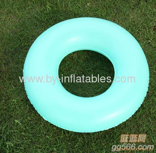 Single bright color adult swimming ring