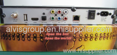 Full hd dvb-s2-IPTV combo satellite tv box with CA+2USB(WIFI)+LAN+USB GPRS DONGLE