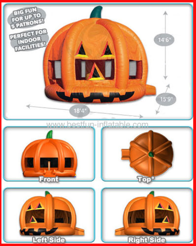 15' Inflatable Pumkin Bouncer