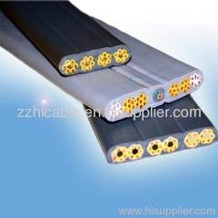 pvc insulator elevator lift flat control cable