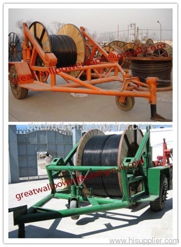 China Drum Trailerbest quality Cable Drum Trailer