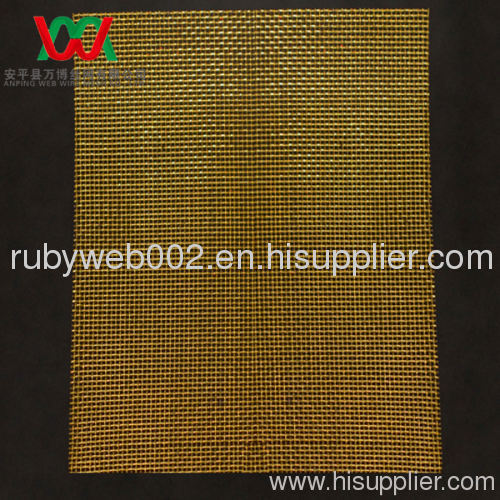 30 Mesh Brass Mesh 0.12mm Wire Dia. 1.0m Wide