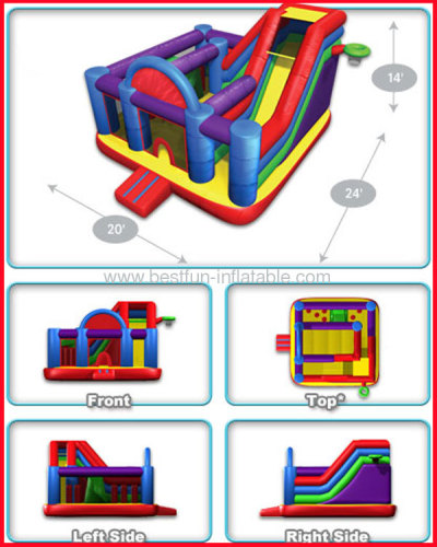 Inflatable Wacky 6 in One Combo