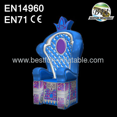 PVC Inflatable Prince Throne