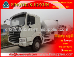 China Hoyun Truck the best price 7m3 Concrete Transport Truck