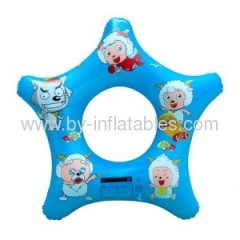 inflatable starfish type swim ring