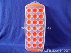 2013 red cheap custom plastic ice trays