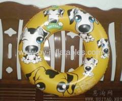 Cartoon style kid swim ring