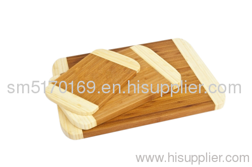 Beautiful profile bamboo chopping board