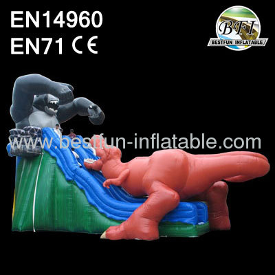 18' Lane Inflatable King Kongo Krazy Slide