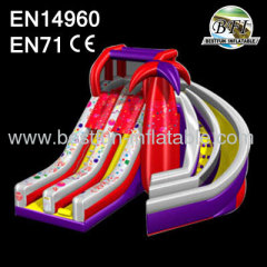 20' Inflatable Spiral Slide