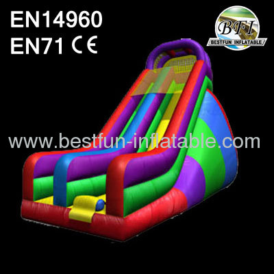 Wacky Single Lane 22' Inflatable Slide
