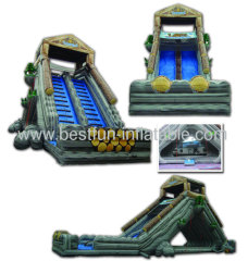 Giant Inflatable Log Jammer Slide