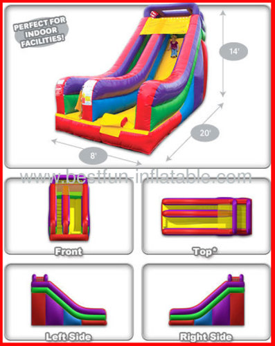 Wacky Mini Deluxe 14' Inflatable Junior Slide