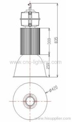 400W Human Body Sensor LED highbay light