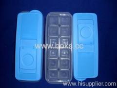 durable plastic ice cube trays with lid