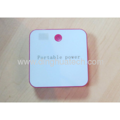 Blue color 7200mah Li-polymer mobile banks