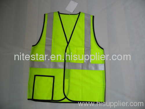 Safety vest Warnning waistcoat Safety cloth (VMP06)