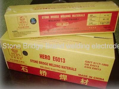 AWS E6013 welding electrode/electrode for welding J422 E4303