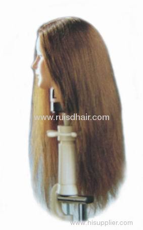 100% Human Hair Training Head for hairdresser