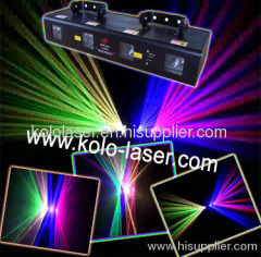 4 head laser club lighting