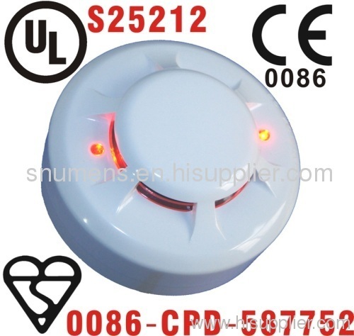 EN 54-5/7 & UL Certificated Smoke Detector 2-Wire