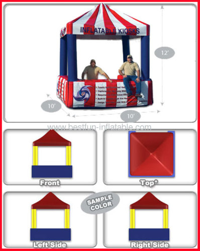 Inflatable Kiosk As Sell Booth