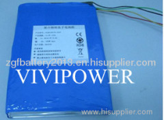 14.8V 13Ah rechargeable Low Temperature Li-ion batteries pac