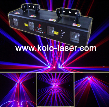 4 head laser dj