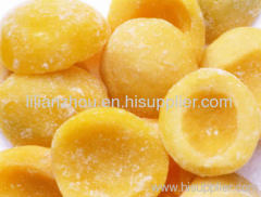 High quality IQF yellow peach