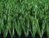 Green Artificial Grass For Football Field With PP + Net Cloth Backing