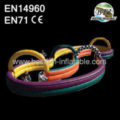 Inflatable Racer Track Game