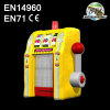 Yellow Inflatable Cash Vault Game