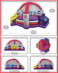 Commercial Kids Inflatable Triple Defender Dome