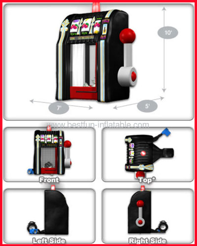 Funny Inflatable Game Slot Machine