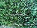 V Shape PE Garden Artificial Grass , 12800Dtex 20mm Fake Turf Lawn