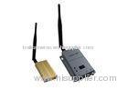 1.2Ghz 15 Channels Wireless Audio Video Transmitter For CCTV Cameras