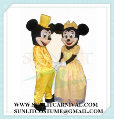 wedding mickey mouse mascot costume