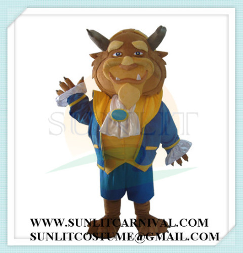 the beast monster mascot costume