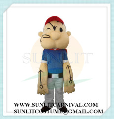 PopeyetheSailorMan mascot costume cartoon costume