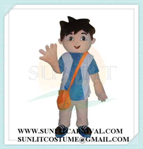 diego boy mascot costume