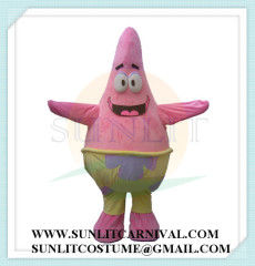 Patrick Star mascot costume