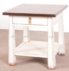 reproduction simple bedside table