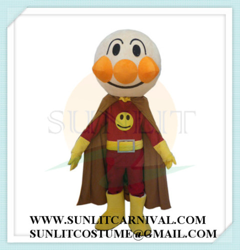 Anpanman super hero mascot costume