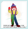 carnival clown mascot costume