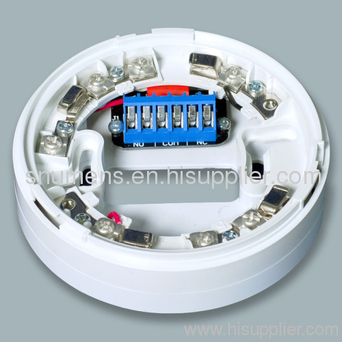 External relay output conventional smoke detector